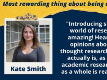 Most rewarding part of being a peer facilitator 2019-2020